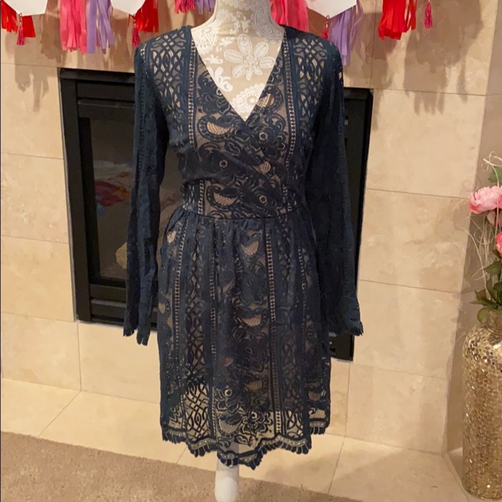 Green Lace Dress